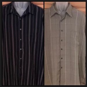2 X Men’s button down